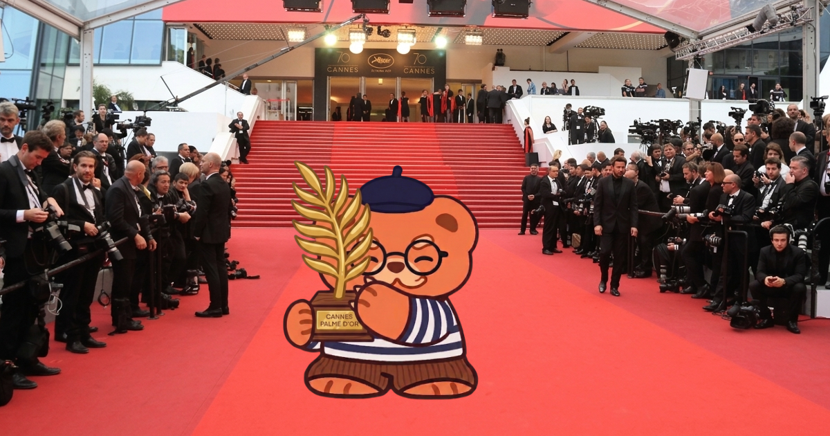 カンヌ国際映画祭を紹介するポッドキャストのカバー画像